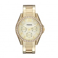 Riley Multifunction Gold-Tone Stainless Steel Watch